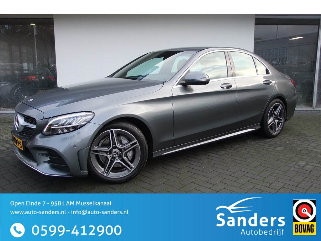 Mercedes-Benz C-klasse 180 Business Solution AMG / Facelift / Virtual cockpit/ Trekhaak/ NL auto/ Camera / Stoelverwarming