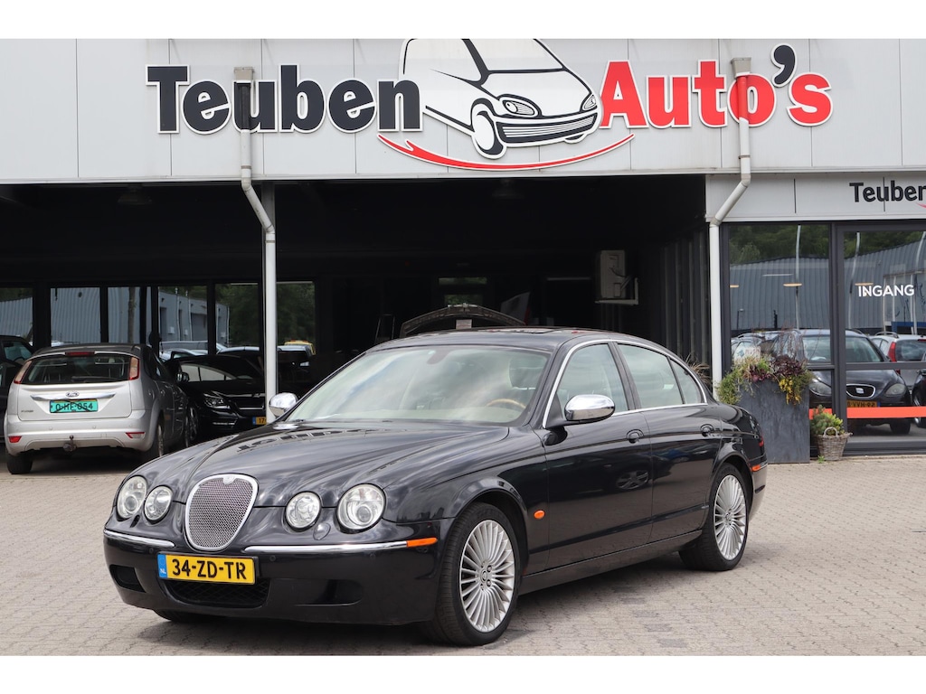 Jaguar S-Type 2.7D V6 Executive Nieuwe Distributieriem, Navigatie, Alpine installatie, Stoelverwarming, Lederen interieur, Cruise control