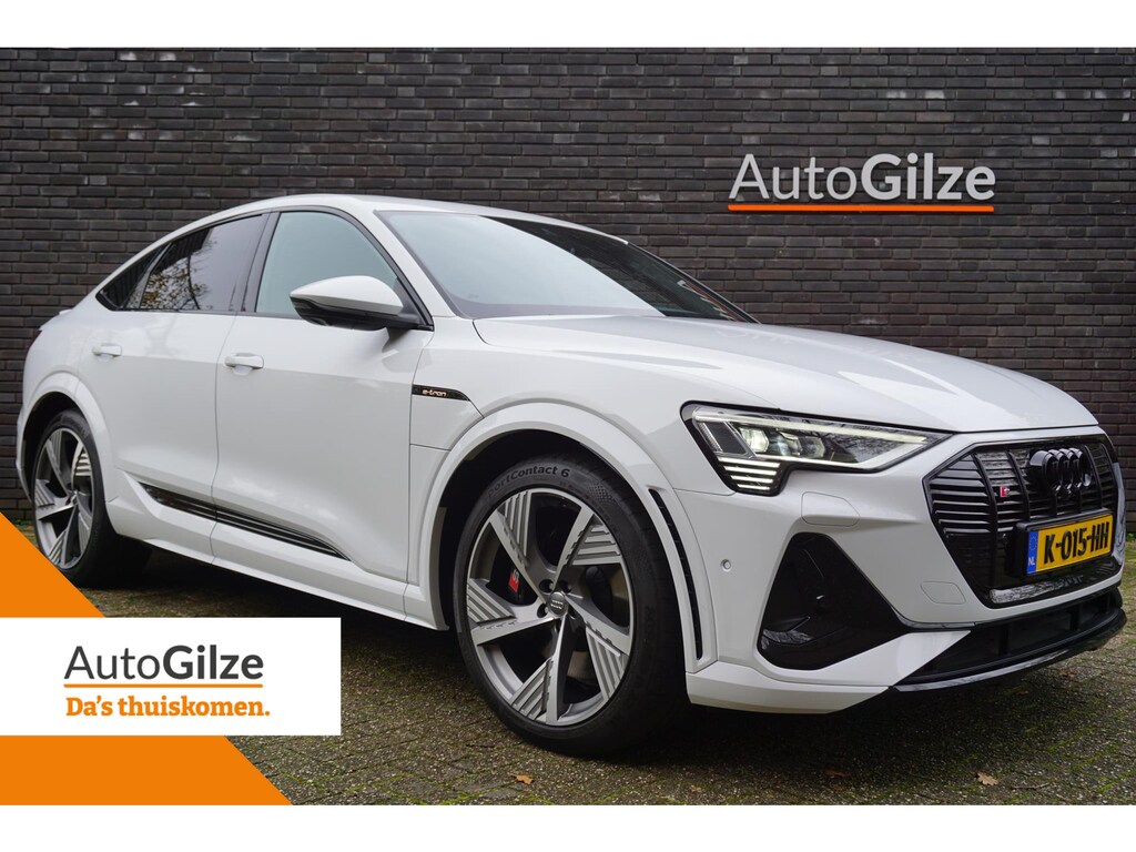 Audi e-tron Sportback S 504PK l BTW l RS Stoelen l Luchtvering l Pano l Zwart Optiek l 22 Inch l B&O l NAP l Sfeer