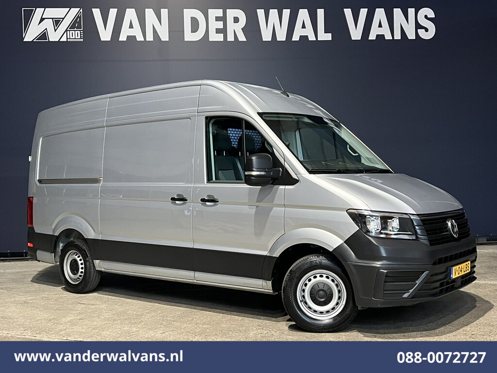 Volkswagen Crafter 2.0 TDI 140pk L3H3 L2H2 Euro6 Airco | Navigatie | Apple Carplay | Cruisecontrol Android Auto, Bijrijdersbank, 3000kg trekvermogen