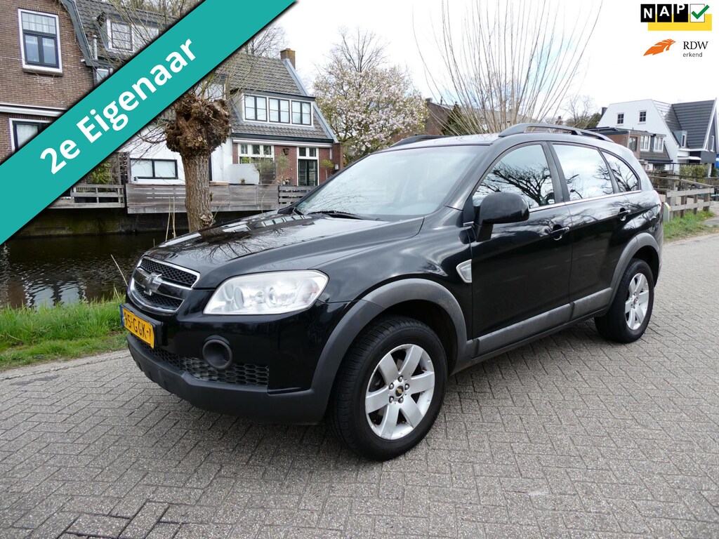 Chevrolet Captiva 2.4i Style 2WD 7-Persoons EXPORT ONLY TRAILER 2e eig. Trekhaak 1500kg Airco