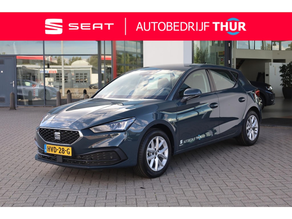 SEAT Leon 1.5 TSI Style 115PK / 85kW, LED koplampen, Apple Carplay & Android Auto, volledig digitaal instrumentenpaneel, cruise control, automatische airconditioning, rijstrooksensor met correctie, LED koplampen, comfortstoelen, parkeersensoren achter, bluetooth telefoonvoorbereiding, vermoeidheidsherkenning, 16'' LMV