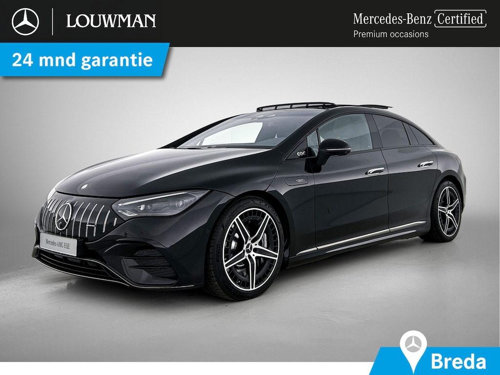 Mercedes-Benz EQE AMG 43 4MATIC Night Edition 90 kWh | Hyperscreen | Dashcam | AIRMATIC Luchtvering | Middenconsole in AMG Carbon | AMG Nightpakket | ENERGIZING-pakket | Inclusief 24 maanden MB Certified garantie voor Europa.