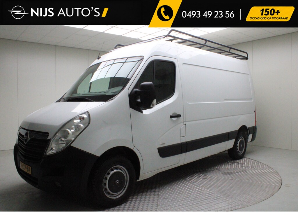Opel Movano 2.3 CDTI L2H3 | trekhaak | airco | pdc achter | navigatie fullmap | cruise control | bluetooth | radio cd | dealer onderhouden