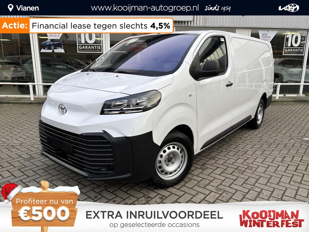 Toyota ProAce Worker Long 2.0 D-4D L2 Challenger Toyota PROACE Long Worker 2.0 D-4D Challenger NIEUW! EX BTW/BPM