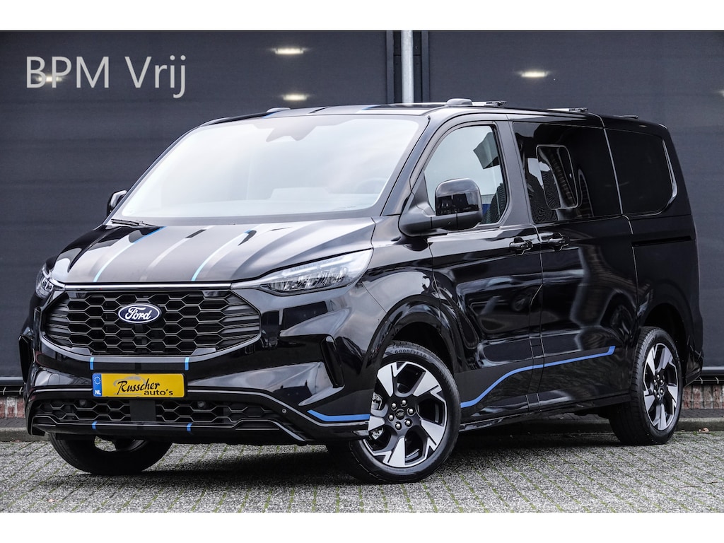Ford Transit Custom Tourneo L1H1 170Pk Aut. | Sport | Dubbel Cabine | 5-persoons | Camera | Trekhaak | 19''