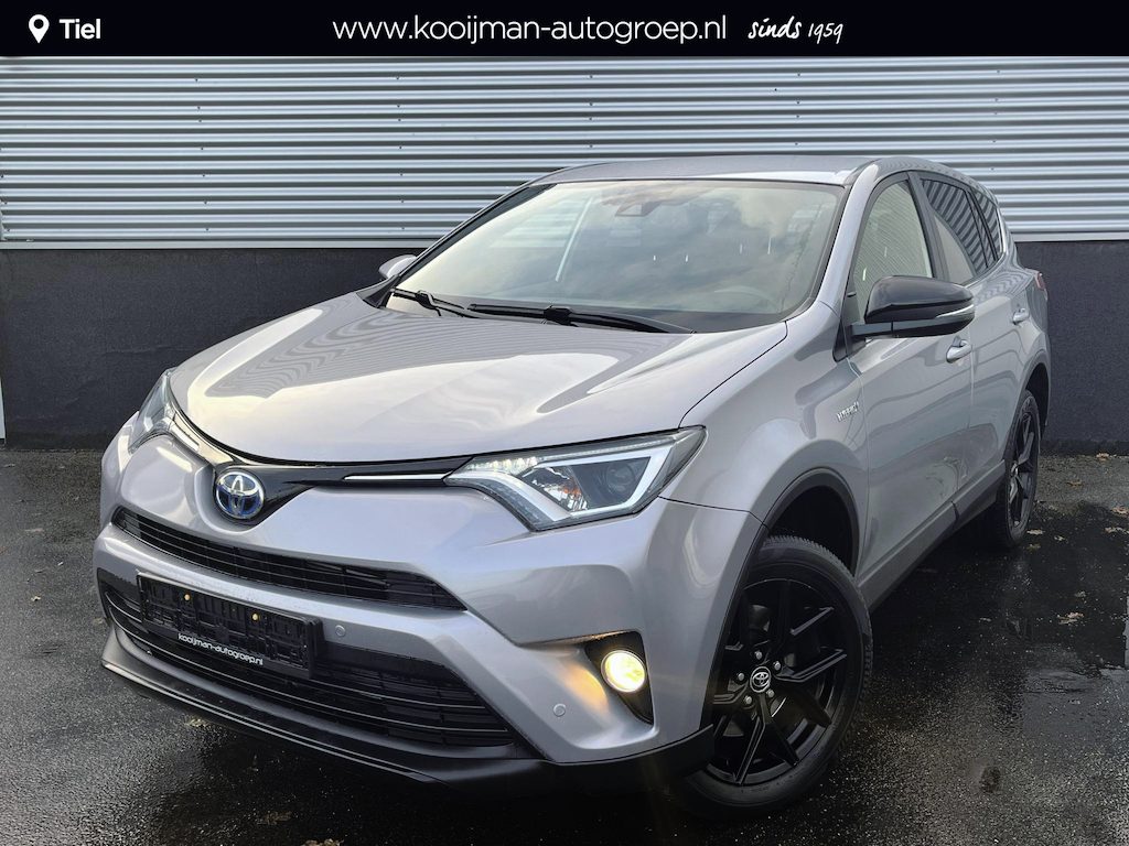 Toyota RAV4 2.5 Hybrid AWD Black edition 18" LMV, Privacy glass, Smart Key, Adaptieve cruise control, Elek. Achterklep, Achteruitrijcamera, Parkeersensoren voor + Achter