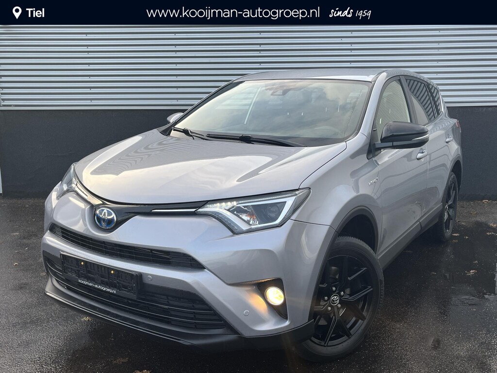 Toyota RAV4 2.5 Hybrid AWD Black edition 18" LMV, Privacy glass, Smart Key, Adaptieve cruise control, Elek. Achterklep, Achteruitrijcamera, Parkeersensoren voor + Achter