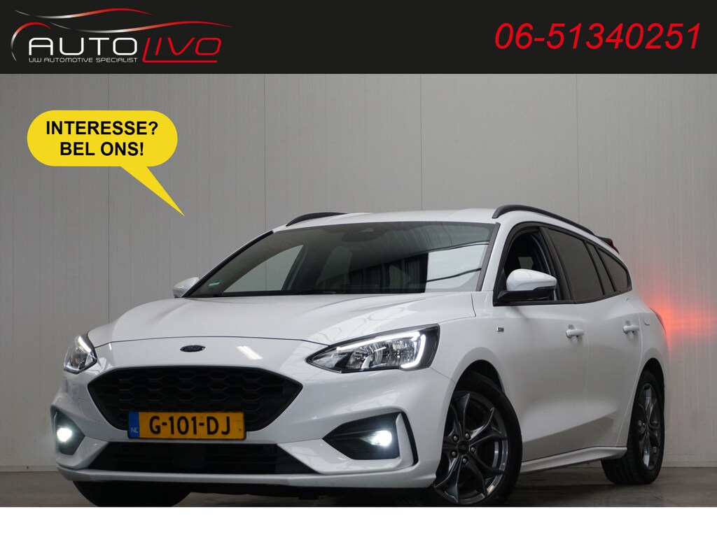 Ford Focus Wagon 1.5 EcoBoost ST Line Business 180 PK! B & O NAVI STOEL VERW. LED PDC CRUISE etc.