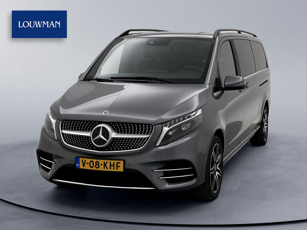 Mercedes-Benz V-klasse 250d DC 4-MATIC Extra Lang AMG-Line Avantgarde Dubbele Cabine Leder Alarm Klasse 3 Led