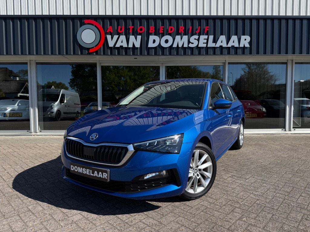 Skoda Scala 1.0 TSI Business Edition - Automaat NL Auto Stoelverw. Apple Carplay Android Auto LED