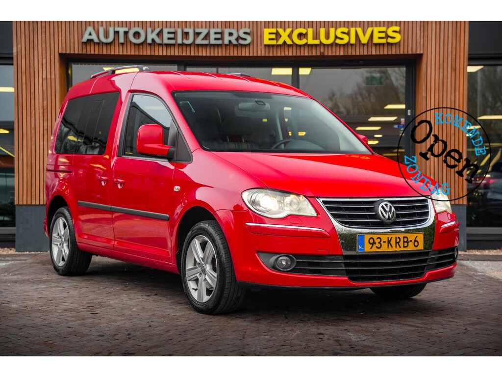 Volkswagen Caddy 1.9 TDI Camper 5p. Bed camper ombouw Airco Navigatie Bed Standkachel Cruise Trekhaak