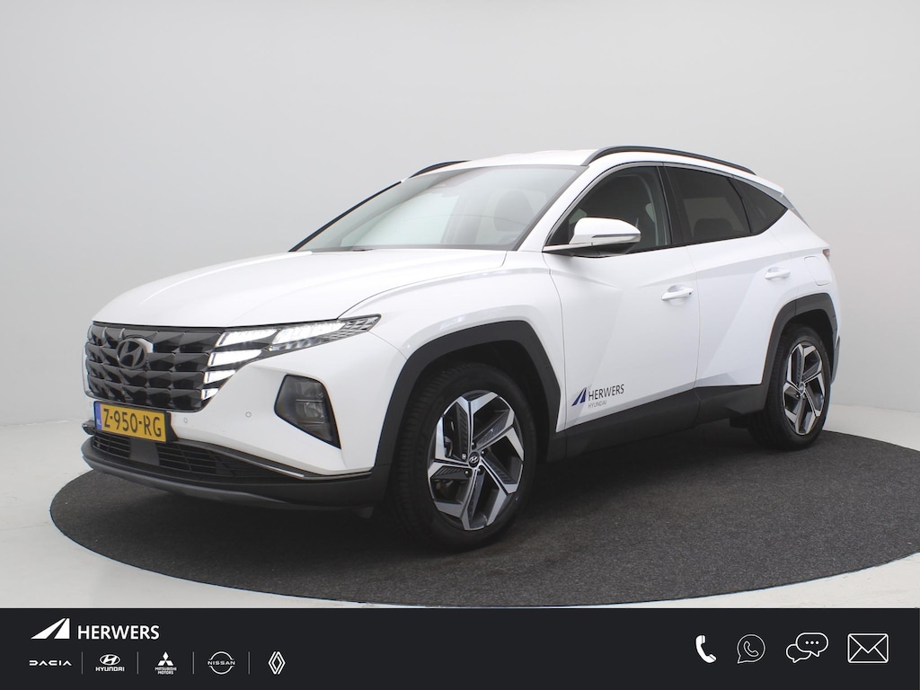 Hyundai Tucson 1.6 T-GDI PHEV Comfort Smart 4WD / 1350KG Trekgewicht / Navigatie + Apple Carplay/Android Auto / Climate Control / Keyless Entry & Start / 19" LMV / Automatische Achterklep / Bluelink /