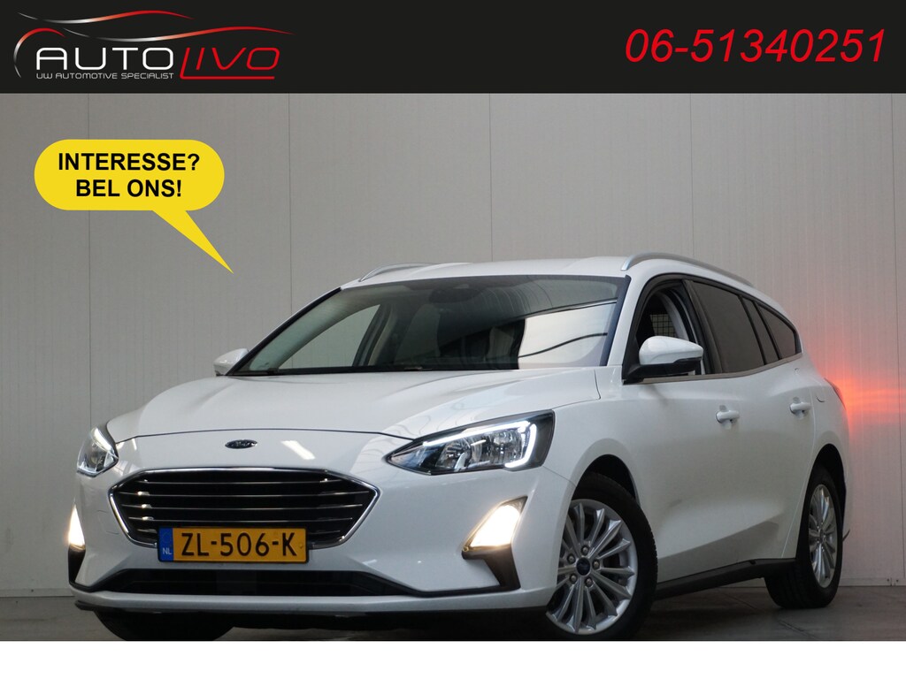 Ford Focus Wagon 1.5 EcoBlue Titanium Business AUTOMAAT! NAVI CLIMA ST. VERW. CRUISE APPLE etc