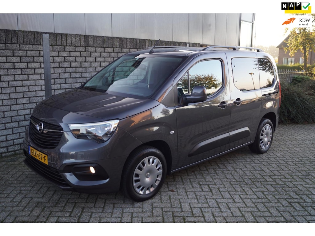 Opel Combo Tour 1.2 Turbo L1H1 Edition Life Automaat Navi Clima Cruise Apple Carplay Rijbaan Assist Driver Alert Trekhaak ENZ.