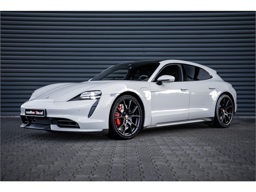 Porsche Taycan Sport Turismo Turbo - Krijt - Display - Sport Sound
