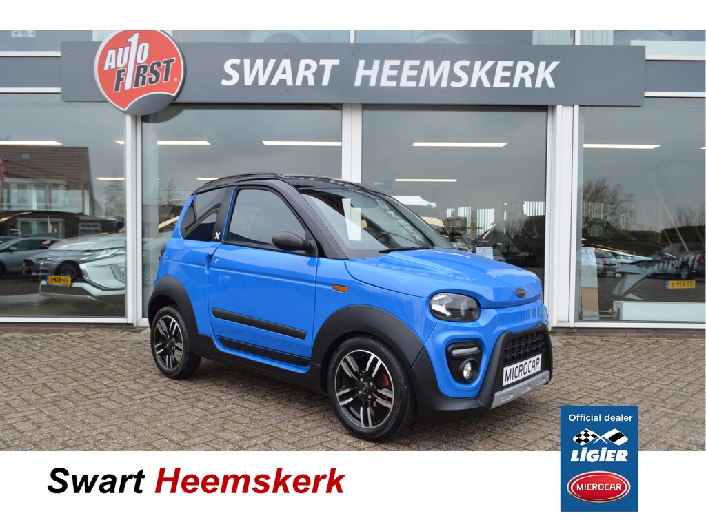 Microcar M.GO Highland Brommobiel X DCi | 1e eigenaar | achteruitrijcamera | Easy park systeem
