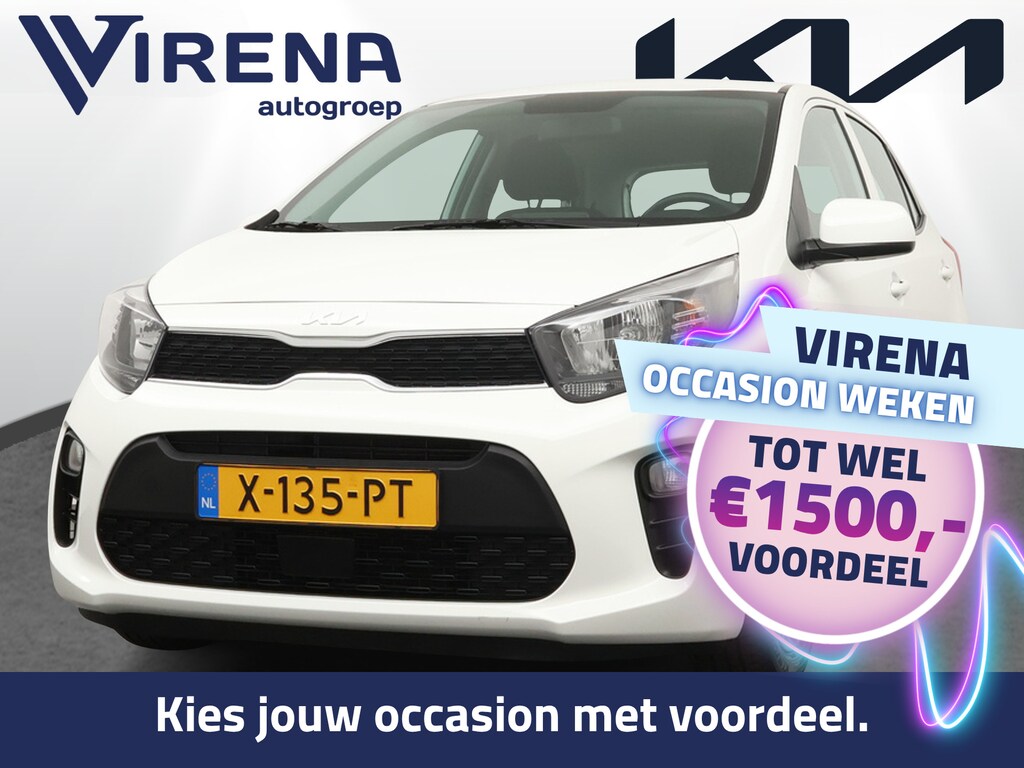 Kia Picanto 1.0 DPi DynamicLine - Airco - Android/Apple Carplay - Cruise Control - Lichtmetalen Velgen - Fabrieksgarantie Tot 2031