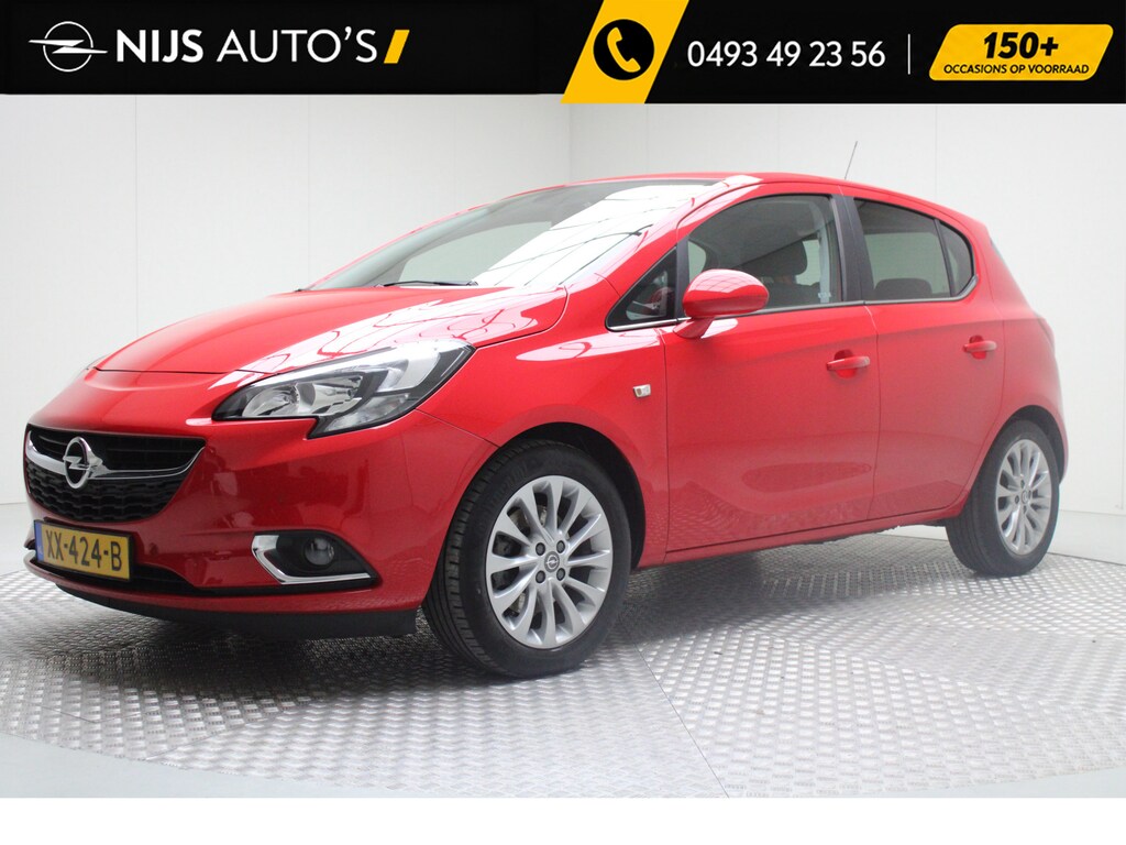 Opel Corsa 1.0 Turbo cosmo | dealer onderhouden | climate control | navigatie fullmap | pdc v/a + camera | carplay | cruise control | bluetooth