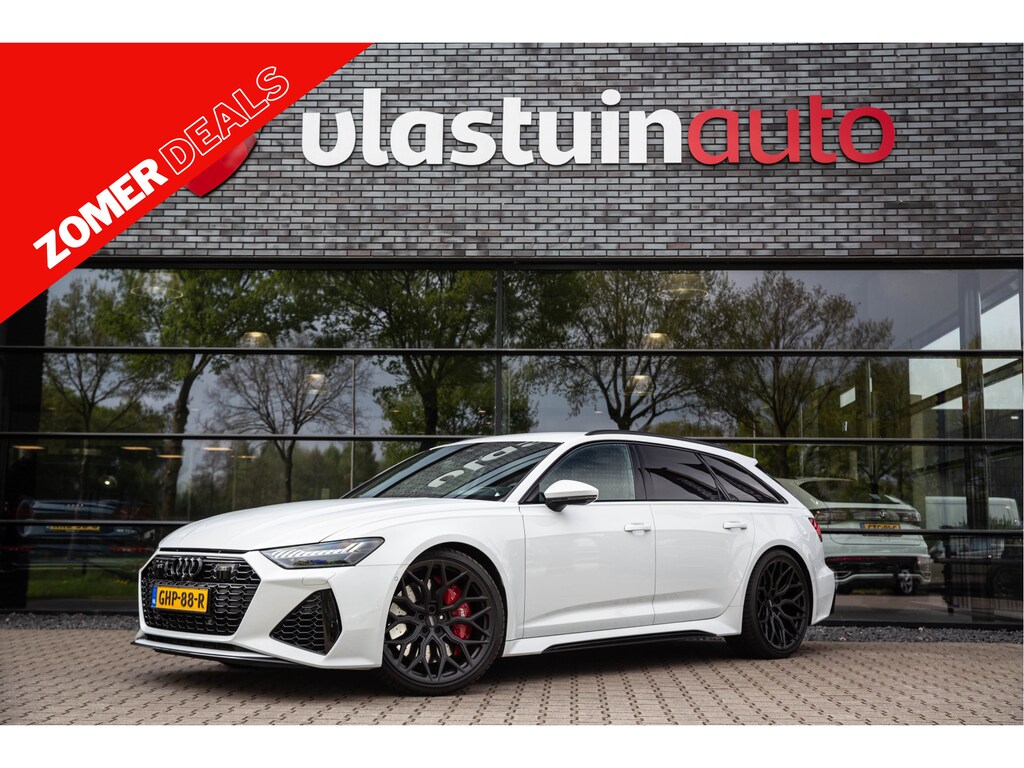 Audi RS6 Avant 4.0 TFSI Quattro , B&O Advanced, Nachtzicht, 4-wielsturing, Head-up display, Trekhaak, Laser