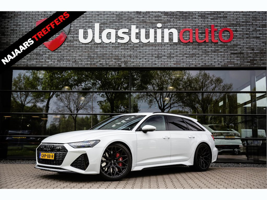 Audi RS6 Avant 4.0 TFSI Quattro , B&O Advanced, Nachtzicht, 4-wielsturing, Head-up display, Trekhaak, Laser