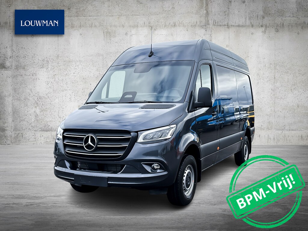 Mercedes-Benz Sprinter BPM VRIJ - 319CDI 190PK L2H2 RWD SELECT | BPM Vrij | Distronic | Climate control |