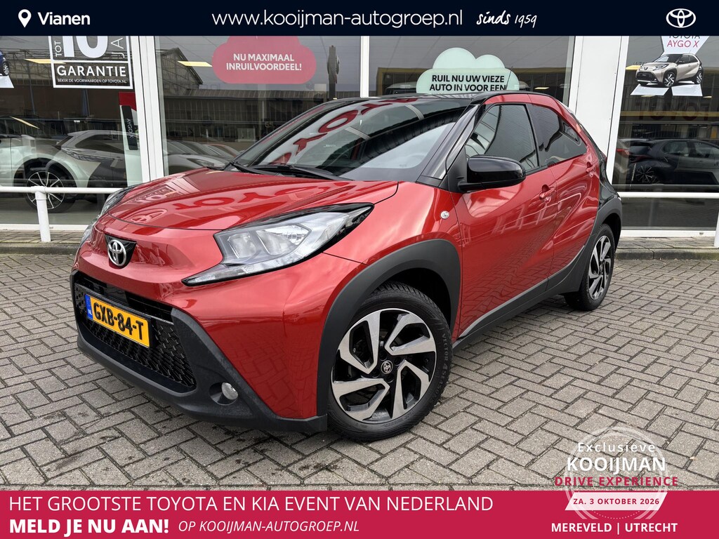 Toyota Aygo X 1.0 VVT-i MT Pulse APPLE CARPLAY/ ANDROID AUTO, STOELVERWARMING, ZEER LUXE!