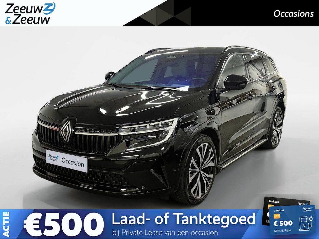 Renault Espace E-Tech full hybrid 200 iconic 7p. AUTOMAAT AIRCO CRUISE CONTROL 360CAMERA NAVIGATIE PANORAMADAK ELECTRISCHE KOFFERKLEP ADAPTIEVE ALLE OPTIES DIE JE KUNT VERZINNEN