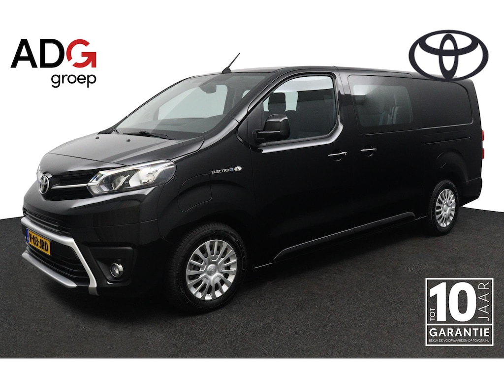 Toyota PROACE Electric Worker Dubbele Cabine Professional Extra Range Long 75 kWh | Dubbele Cabine | Direct Uit Voorraad Leverbaar | PDC Rondom |