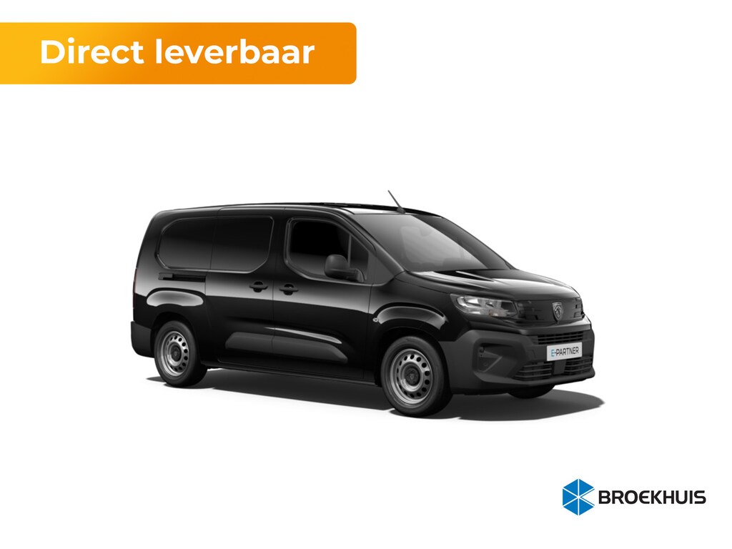 Peugeot e-Partner L2H1 800 kg EV 50 kWh 136 1AT Standaard | Elektrisch verstelbare en verwarmbare buitenspiegels | Pack Crossgrip | Parkeersensoren achter