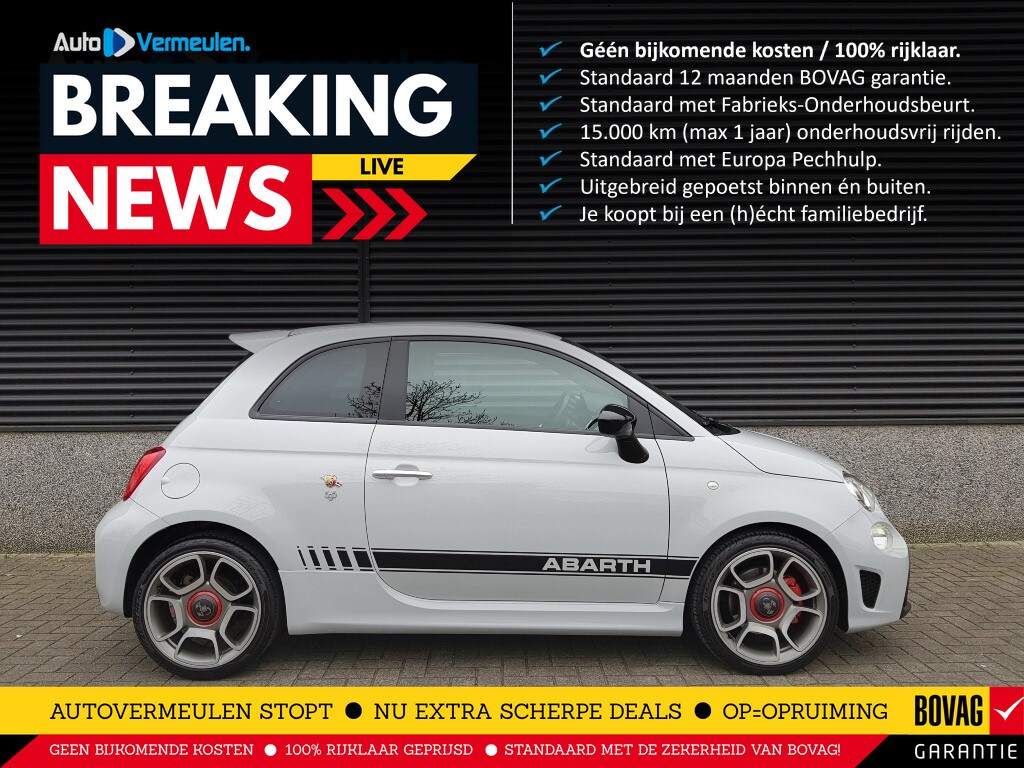 Abarth 500 1.4 T-Jet Abarth 595 - 145 pk | Grigio Campovolo