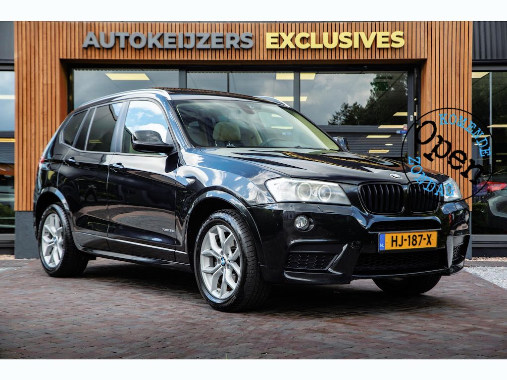 BMW X3 xDrive35i High Executive M pakket Panodak Leer Cruise Camera Clima Stoelverw.