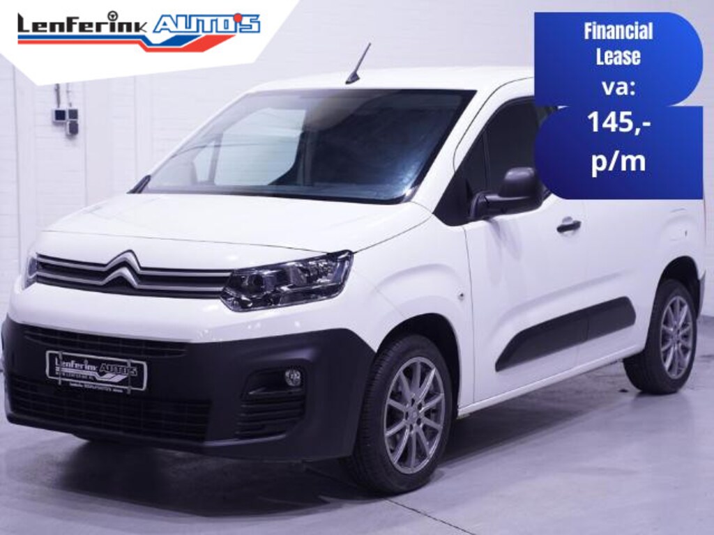 Citroën Berlingo 1.6 BlueHDI 100 pk L1 Airco, 17" LMV Cruise Control, Laadruimte Pakket, PDC achter, 2-Zits