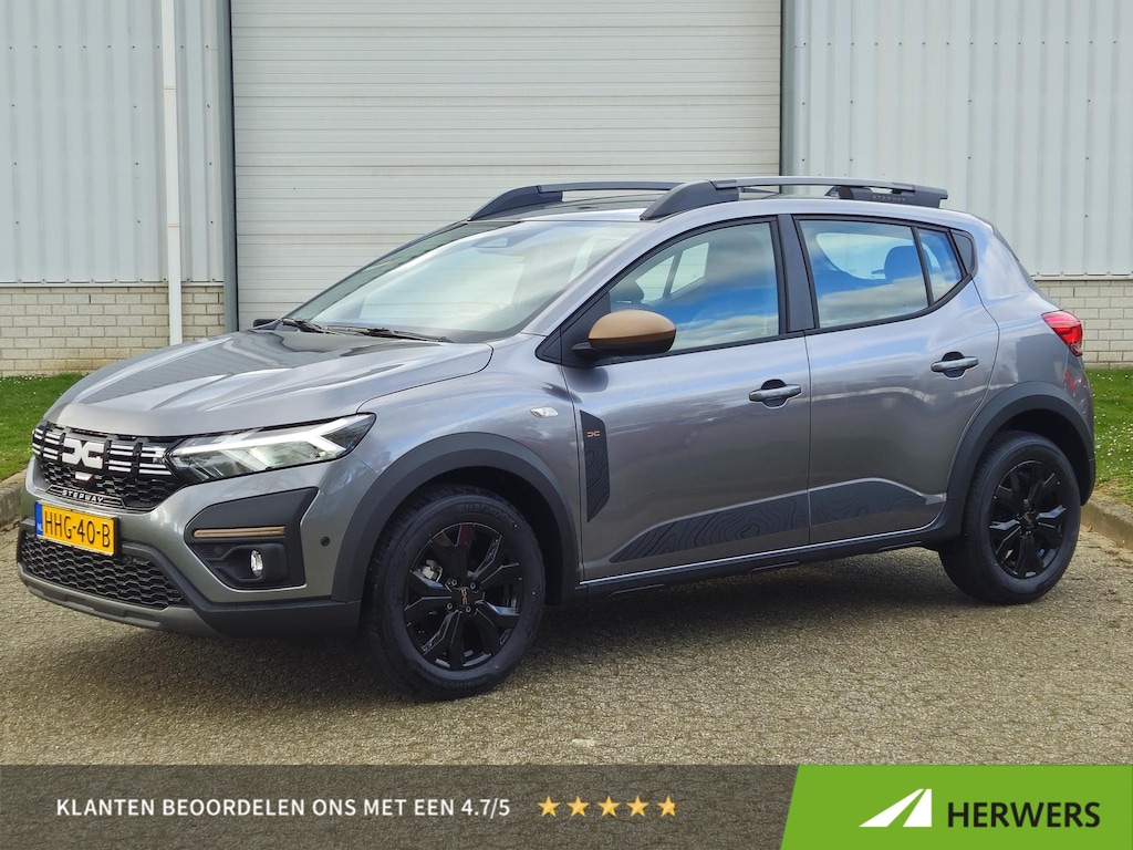 Dacia Sandero Stepway TCe 110 Extreme / Achteruitrijcamera / Dodehoeksensor / Stoelverwarming / Sensoren voor en Achter / Apple Carplay / Android Auto / Navigatie /
