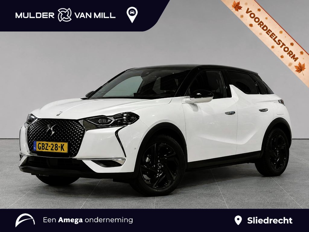DS 3 Crossback Grand Chic Opera EV 50kWh 136pk | DS MATRIX LED | SMART KEYLESS | ZWART LEDER | TWO-TONE | NAVI | CAMERA | STOELVERW. | CRUISE CONTROL | DAB+ |