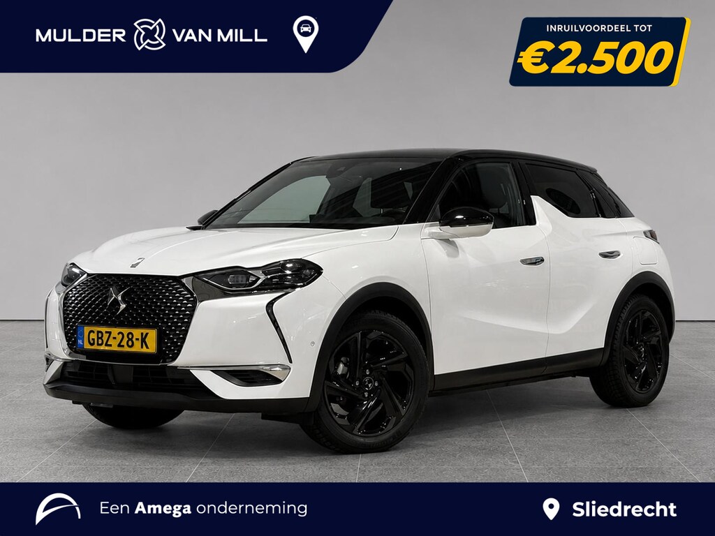 DS 3 Crossback Grand Chic Opera EV 50kWh 136pk | DS MATRIX LED | SMART KEYLESS | ZWART LEDER | TWO-TONE | NAVI | CAMERA | STOELVERW. | CRUISE CONTROL | DAB+ |