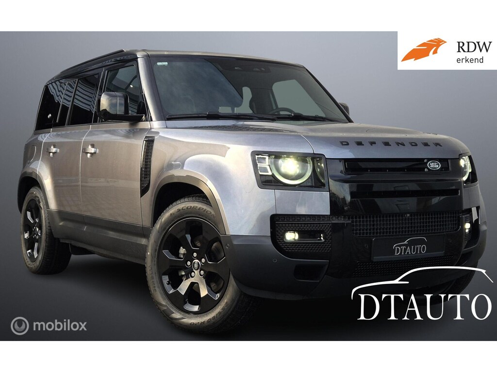 Land Rover Defender 3.0 D250 110SE Lucht Pano Grijs Kenteken
