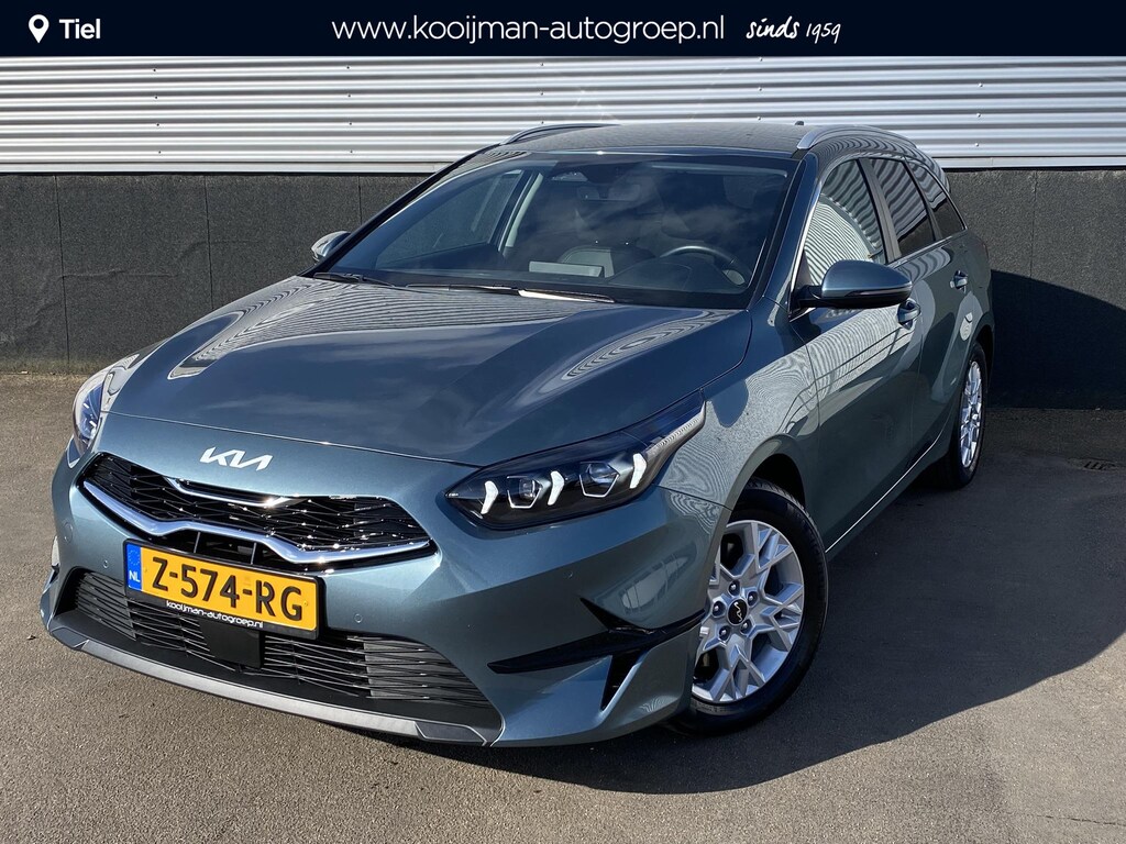 Kia Ceed Sportswagon 1.0 T-GDi DynamicPlusLine Navigatie, Dodehoek detectie, Stoel- & stuurwielverwarming, Elektr. bedienbare achterklep, Achteruitrijcamera, Parkeersensoren voor + achter, Smart key, BTW-auto
