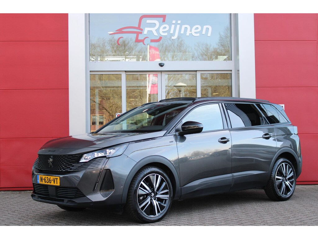 Peugeot 5008 1.2 130PK AUTOMAAT GT PACK BUSINESS | PANORAMISCH SCHUIF/KANTEL DAK | AFNEEMBARE TREKHAAK | ALCANTARA BEKLEDING | FULL LED KOPLAMPEN | FOCAL AUDIO SYSTEM | 19" LICHTMETALEN VELGEN | CLIMATE CONTROL | DODEHOEK DETECTIE | ADAPTIVE CRUISE CONTROL | APPLE CARPLAY/ANDROID AUTO | NAVIGATIE | PARKEERSENSOREN VOOR EN ACHTER | KEYLESS ENTRY/START | ELEKTRISCH BEDIENBARE ACHTERKLEP | BLACK PACK | STOEL VERWARMING | 7-PERSOONS |