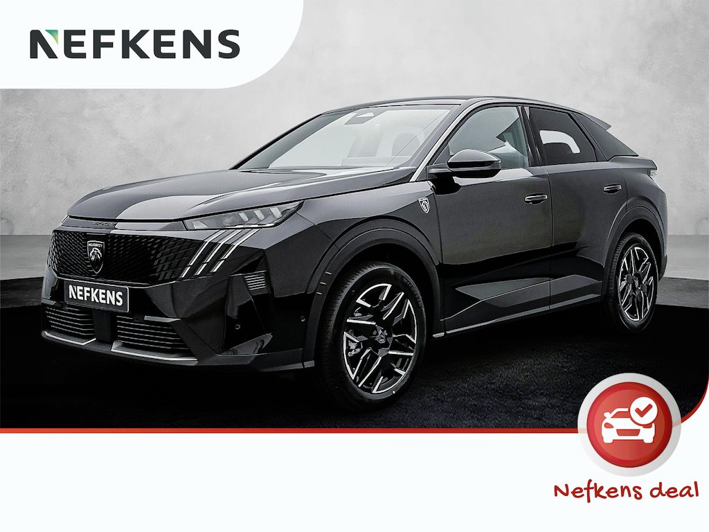 Peugeot 3008 SUV GT Hybride 145pk Automaat | Navigatie | Rondomzicht Camera | Voorstoelen Verwarmd | Matrix LED Koplampen | Keyless Entry/Start | Dodehoek Detectie | Elektrische Achterklep met Sensor | Adaptieve Cruise Control | 19" Lichtmetalen Velgen | Apple Carplay/Android Auto |