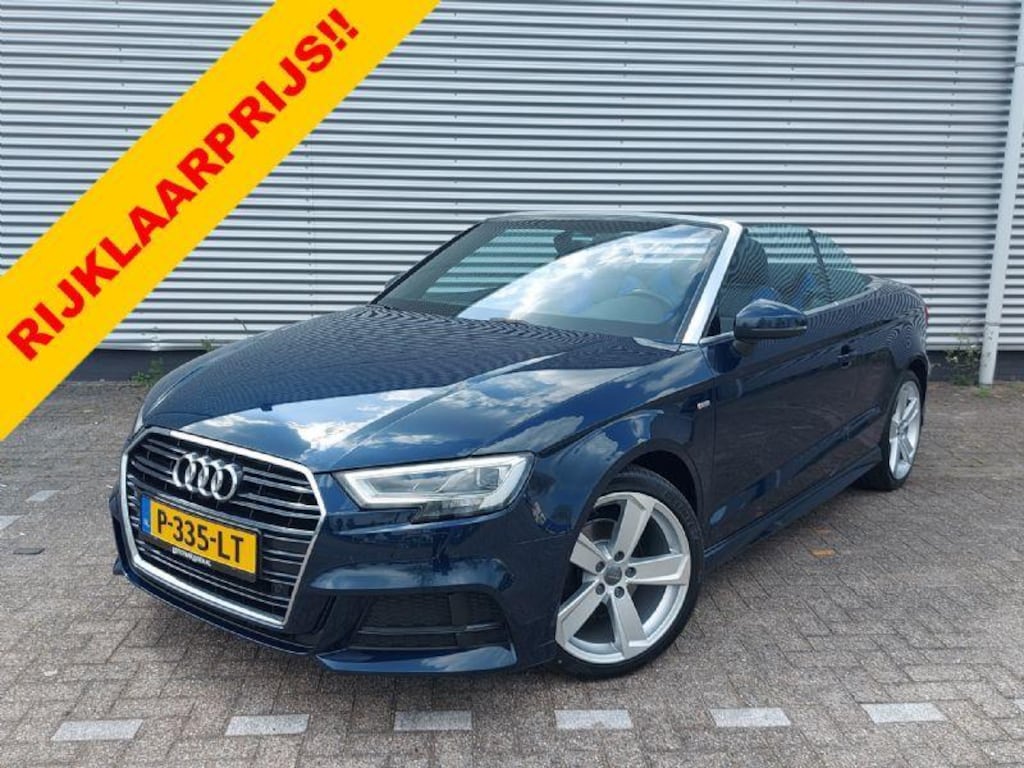 Audi A3 Cabriolet 35 TFSI CoD Sport S Line Edition Automaat, airco,cruisecontrol,navigatie,achteruitrij camera,parkeersensoren,