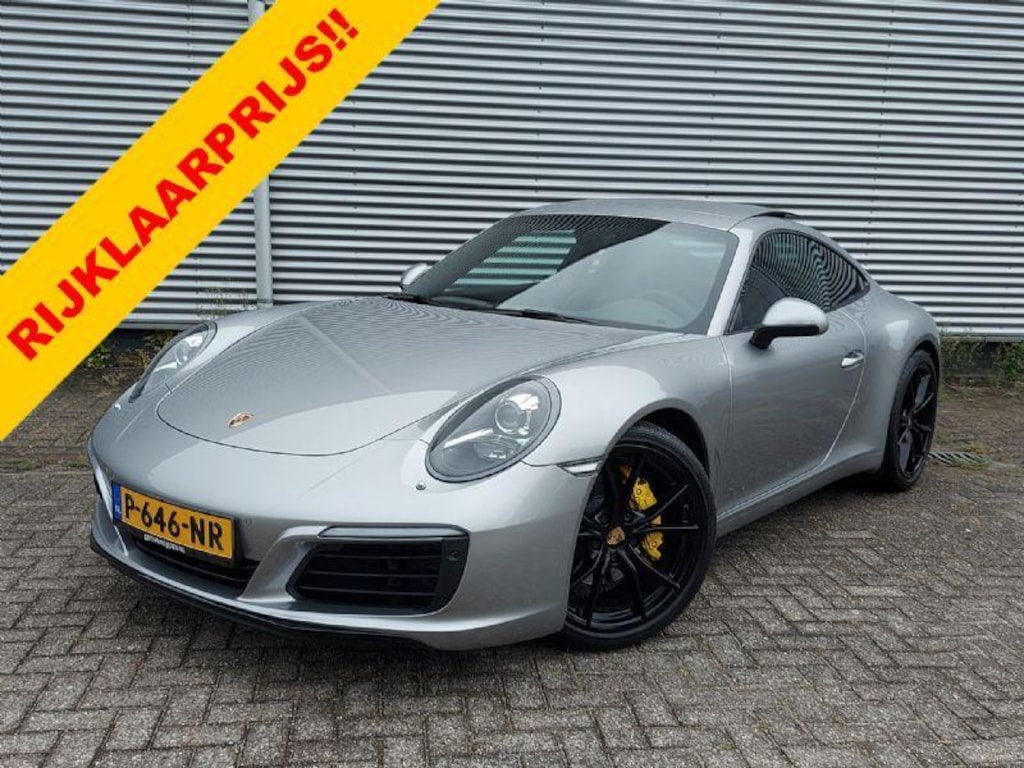 Porsche Carrera GT 911 3.0 Automaat, GT-zilver,schuif/kanteldak,cruisecontrol,navigatie,lederen bekleding,
