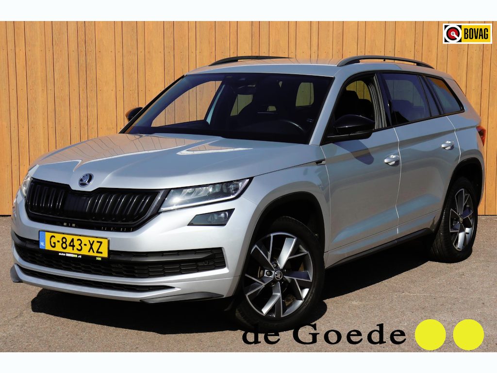 Skoda Kodiaq 1.5 TSI Sportline Bus. Org.NL el.klep stoelverw. canton adapt.cruise camera