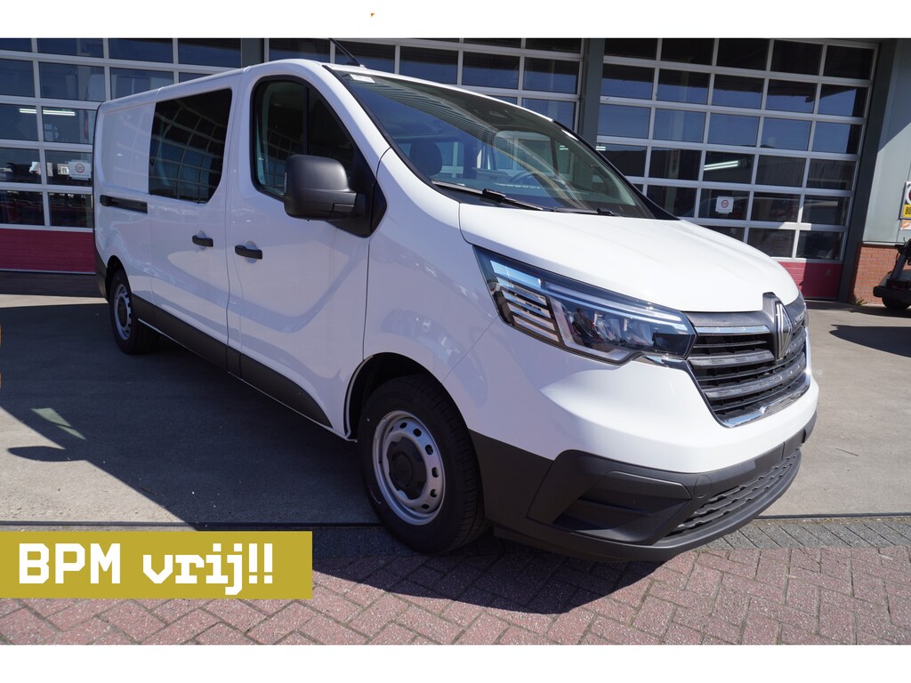 Renault Trafic 2.0 Blue dCi 130PK T29 L2H1 Dubbelcabine Nr. V017 | Airco |  Apple CP/Android auto | trekhaak