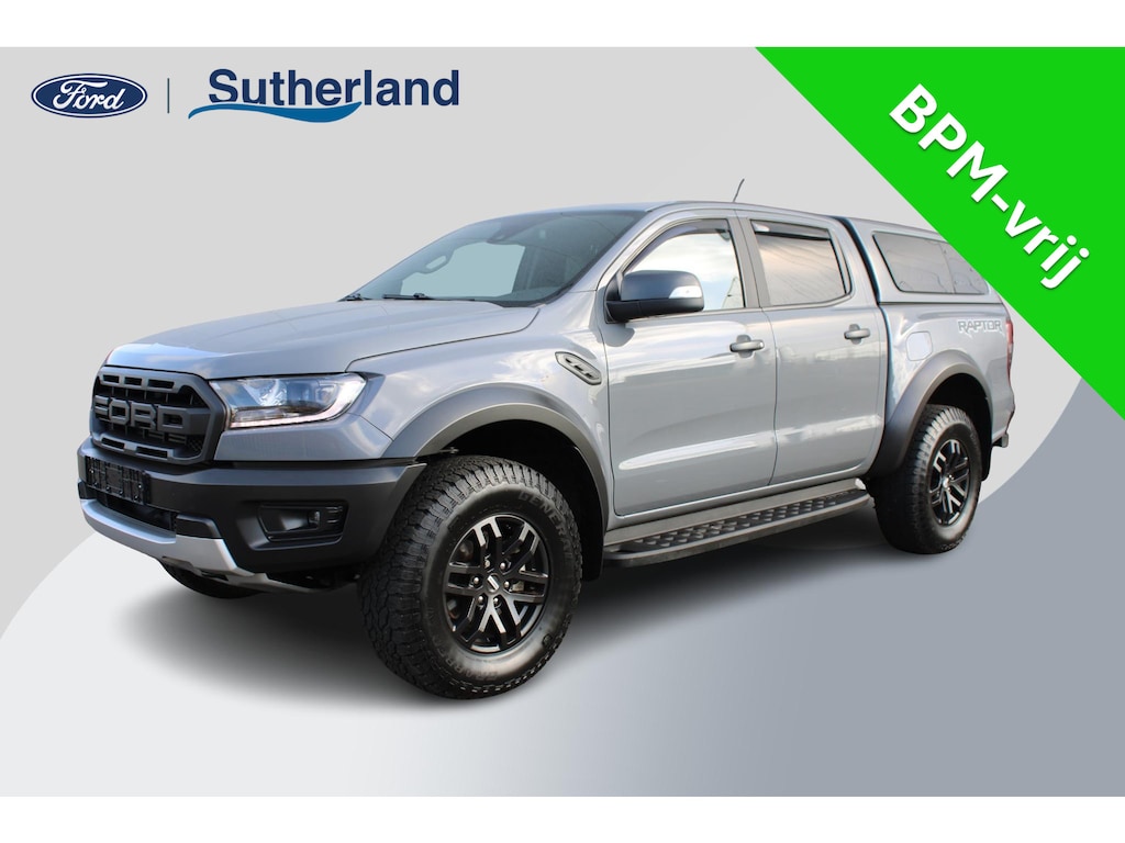 Ford Ranger Raptor 2.0 Double Cab EcoBlue | SCI | 209pk Automaat | GRIJS KENTEKEN | Trekhaak | Stoelverwarming | Grote laadruimte