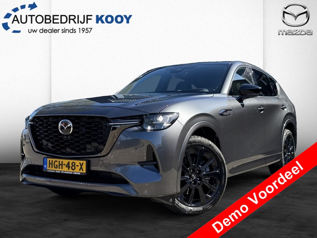 Mazda CX-60 2.5 PHEV Homura Plus AWD / Schuif-kanteldak / DEMO VOORDEEL