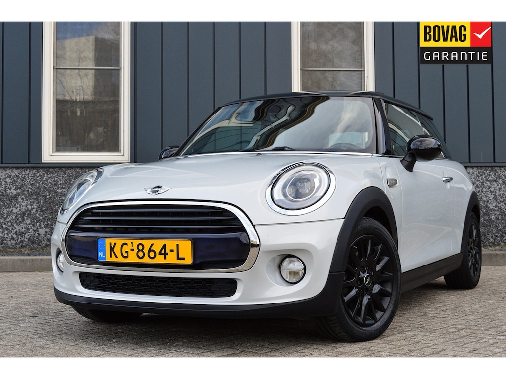 MINI Cooper 3-Deurs 1.5 Marylebone Rijklaarprijs-Garantie Panoramadak led navigatie sport interieur Airco