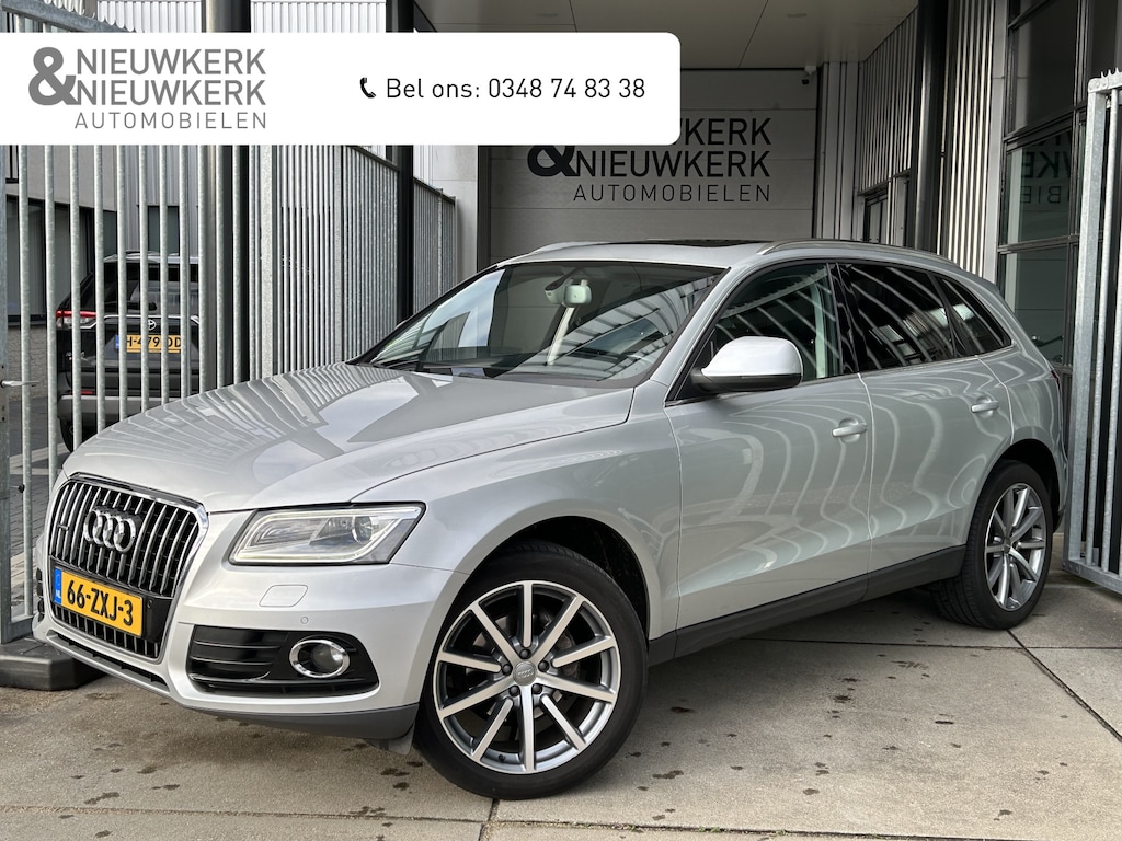 Audi Q5 2.0 TFSI quattro Pro Line | AUTOMAAT | SCHUIF/KANTELDAK | LEDER | NAVI | PDC V+A | LMV 20'' | CRUISE CONTROL | CLIMATE CONTROL | BLUETOOTH