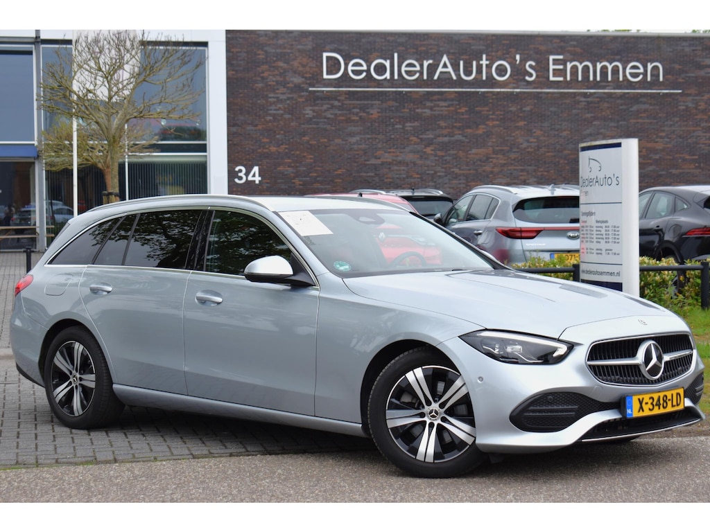 Mercedes-Benz C-klasse Estate 200 d 163pk ECC LMV NAVIGATIE SPORTSTOELEN 30000KM Mercedes-Benz C-klasse Estate 200 d Luxury Line