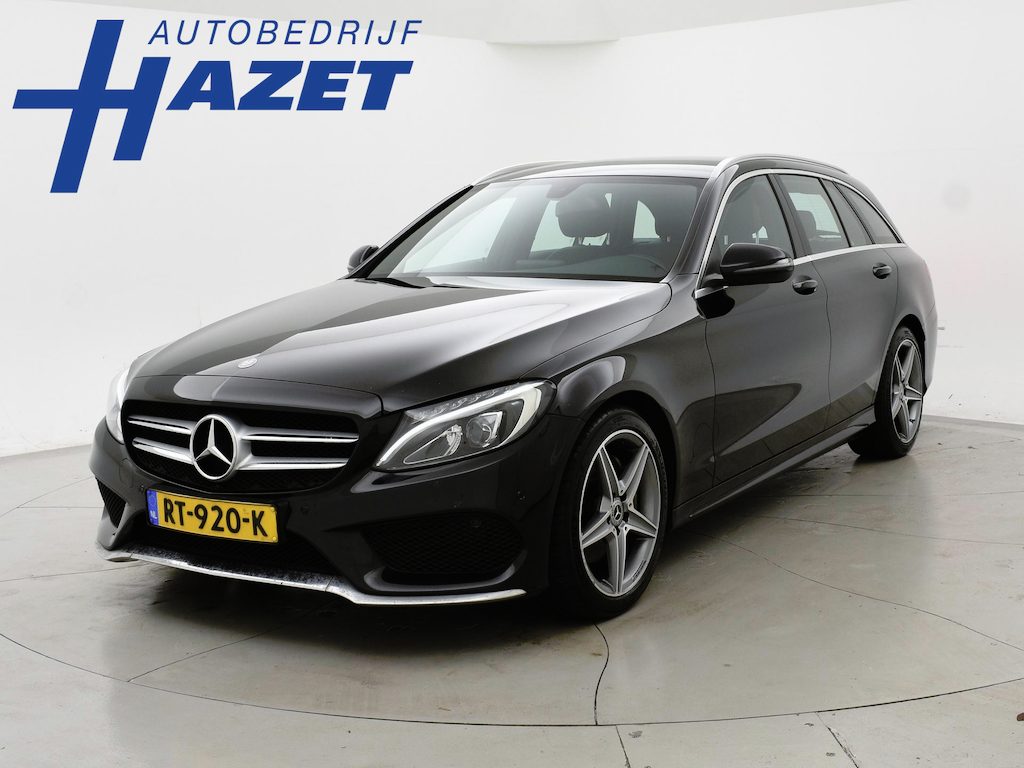 Mercedes-Benz C-klasse Estate 180 156 PK AUT. AMG SPORT + CAMERA | LEDER | LED | 18 INCH